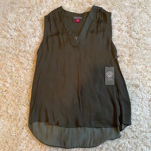 Vince Camuto Merra Pleated Shoulder Blouse